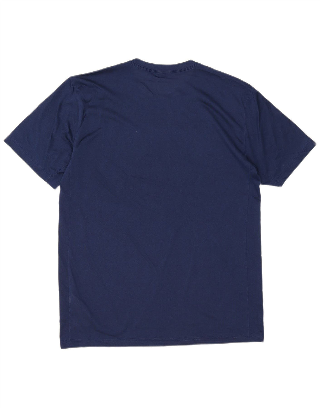 Nike Herren Dri Fit Grafik-T-Shirt-Oberteil Mittelmarineblaues Polyester
