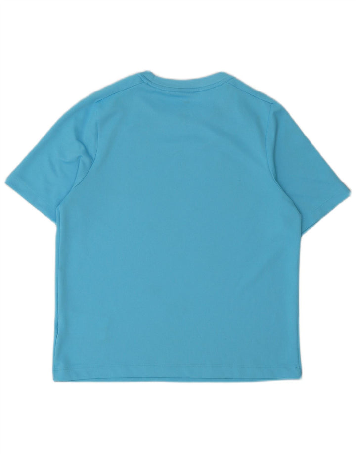Nike Dri Fit Grafik-T-Shirt für Jungen, 12–13 Jahre, groß, blau, Polyester