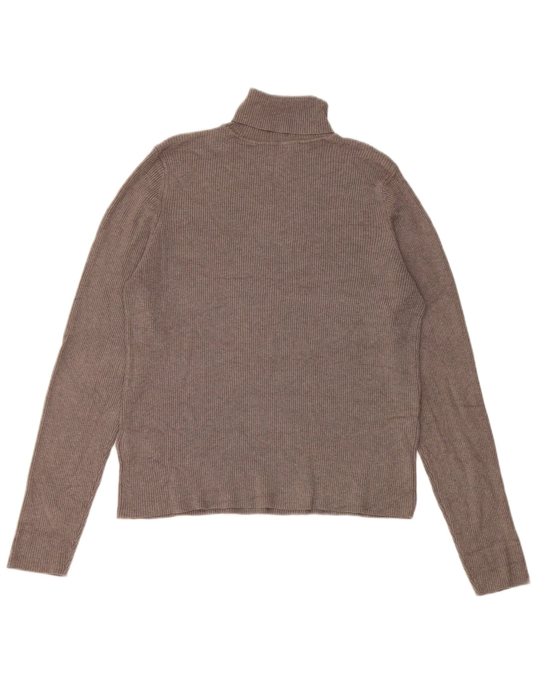 Marks & Spencer Damen Top Langarm UK 16 Large Graue Viskose