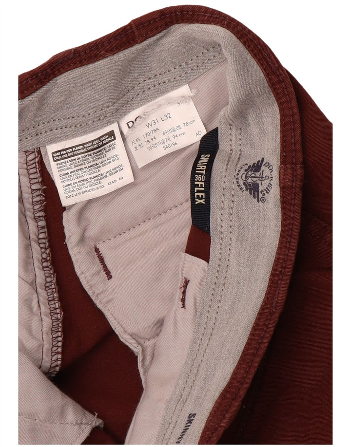 Dockers Slim Chino-Hose für Herren, W31, L32, Braun