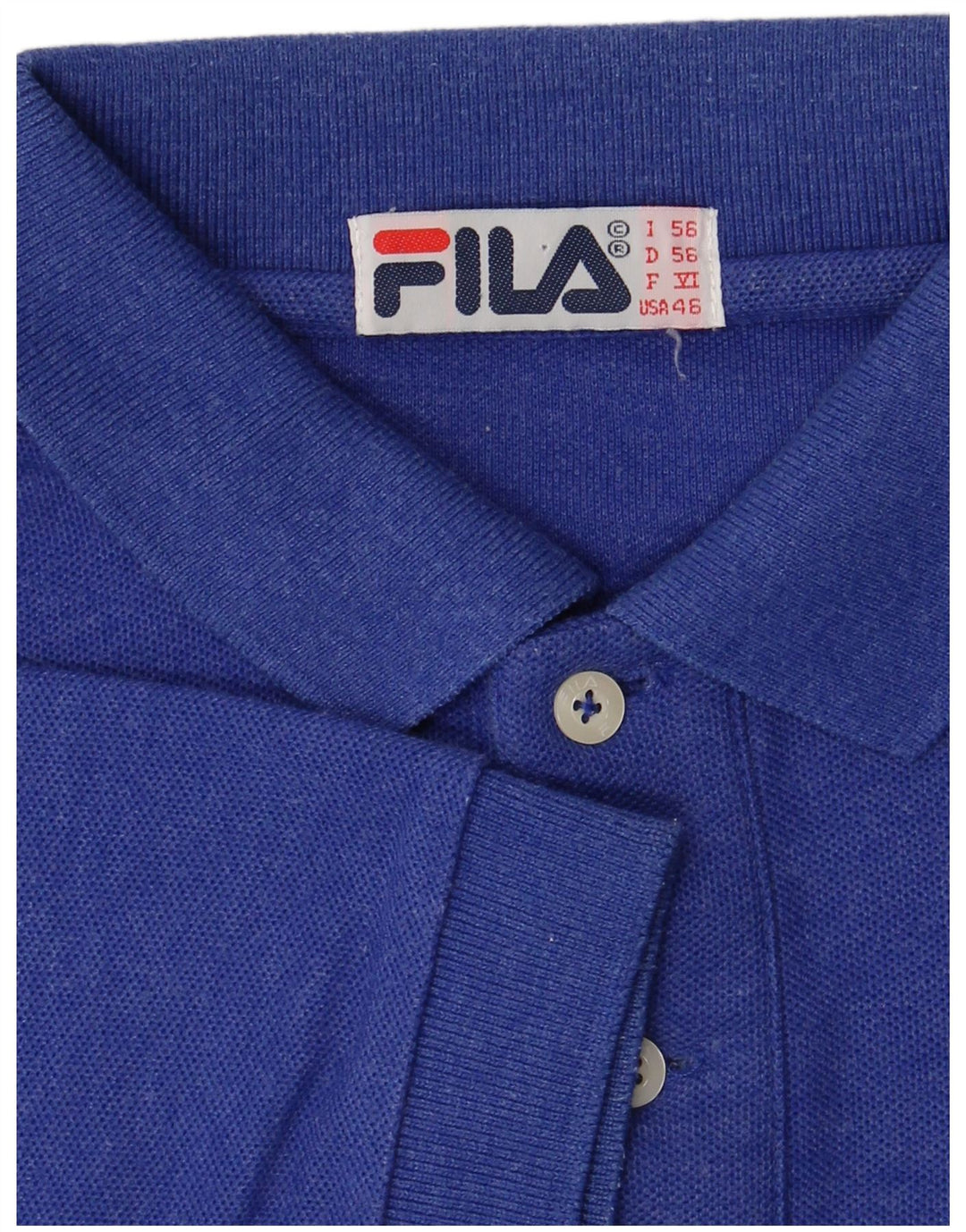 Fila Herren Poloshirt IT 56 2XL Blau
