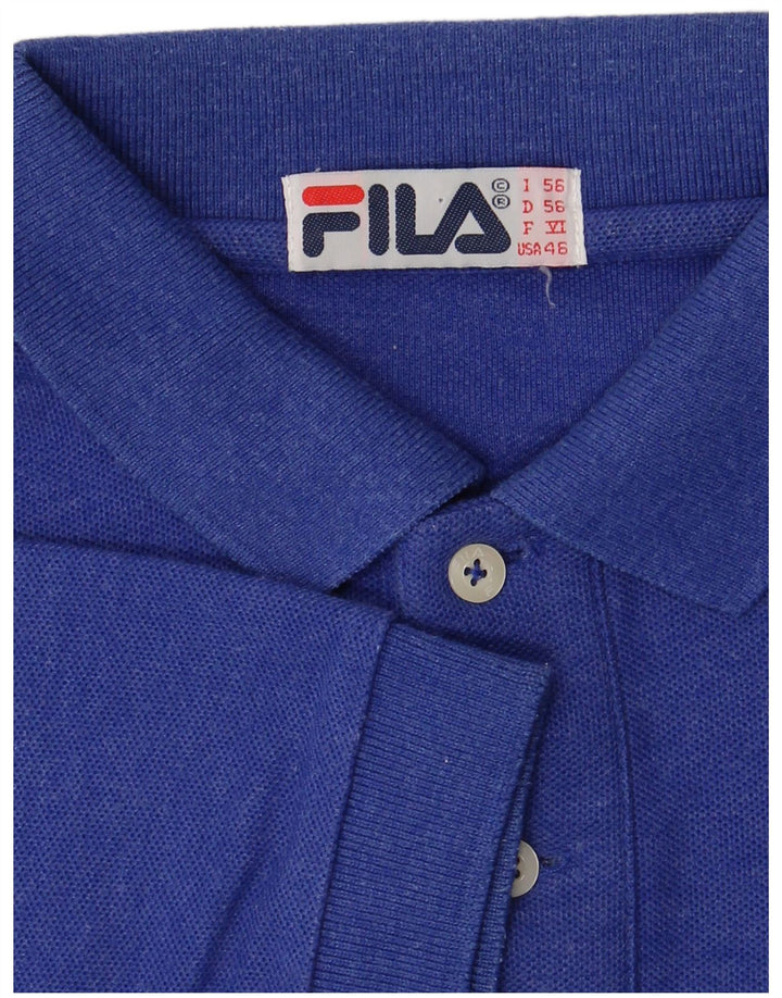 Fila Herren Poloshirt IT 56 2XL Blau