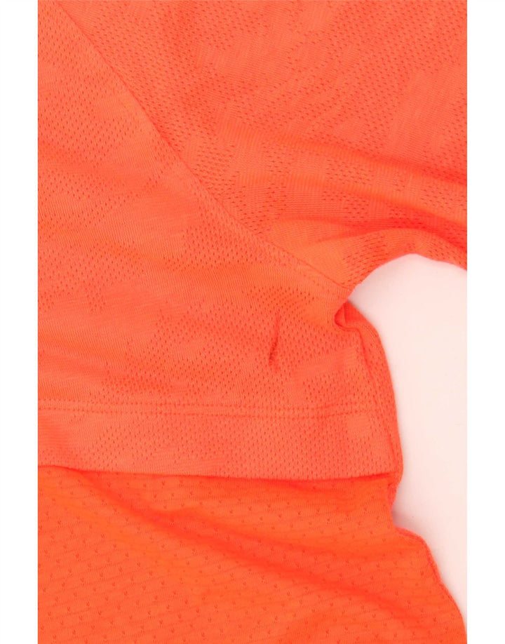 Under Armour Herren Heat Gear T-Shirt Top Mittelorange