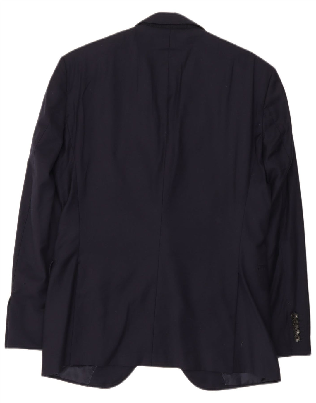 Maßgeschneiderte 2-Knopf-Blazerjacke für Herren von Hugo Boss, Größe S, Marineblau, Größe 36