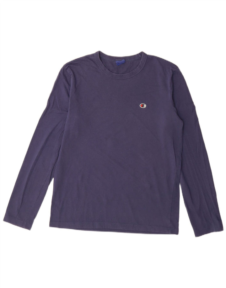 Champion Herren-Top, langärmelig, groß, Marineblau