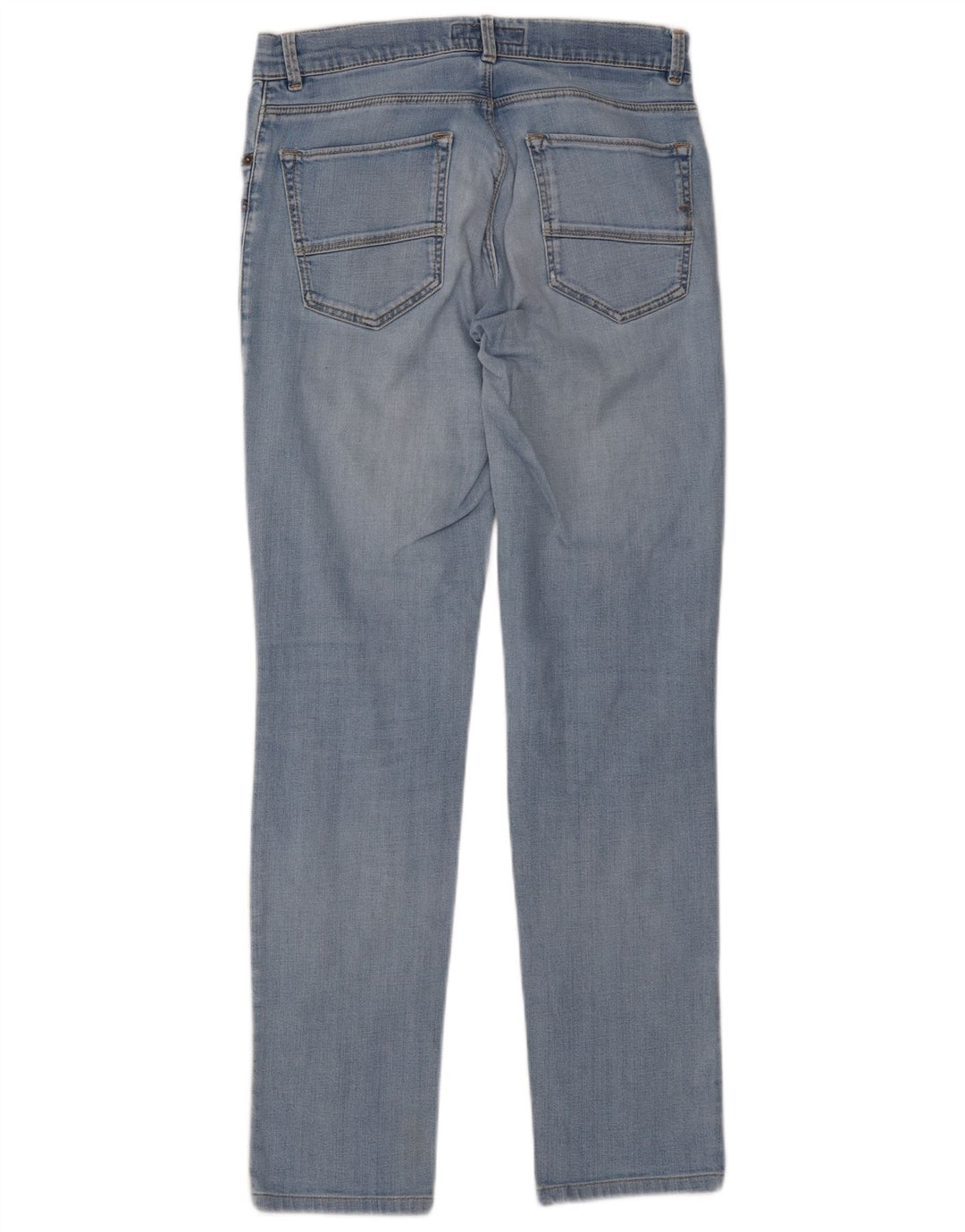 Trussardi Damen Slim Jeans W31 L32 Blaues Polyester
