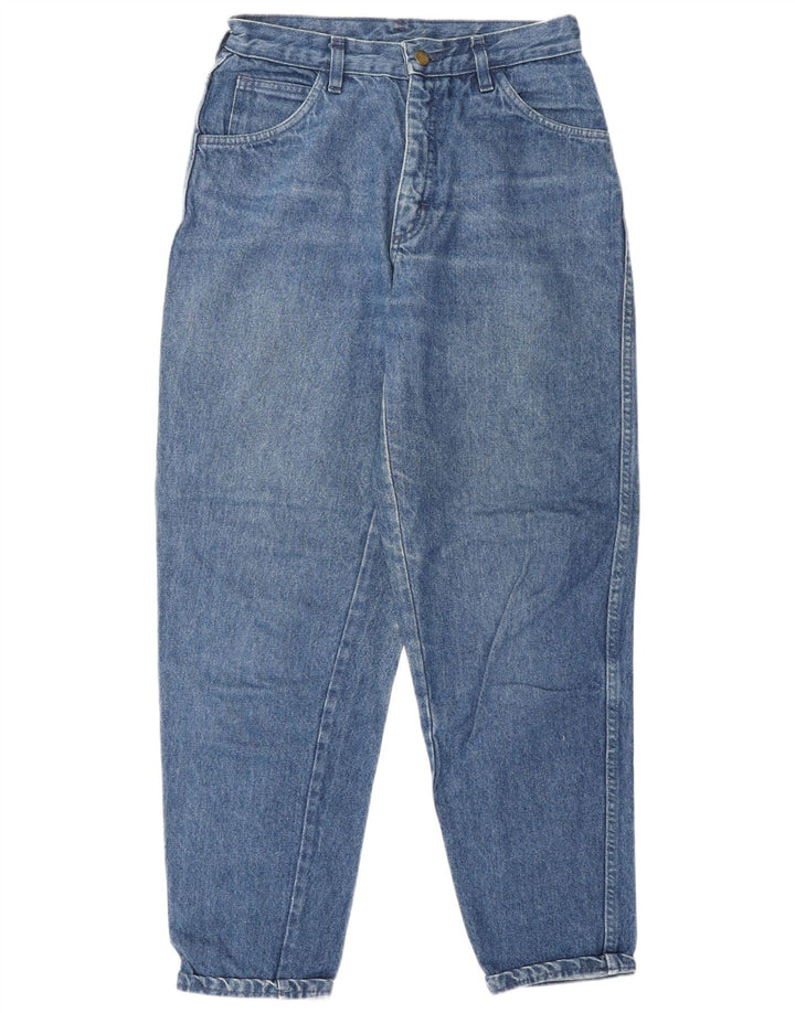 VINTAGE Womens Tapered Jeans W28 L29 Blue