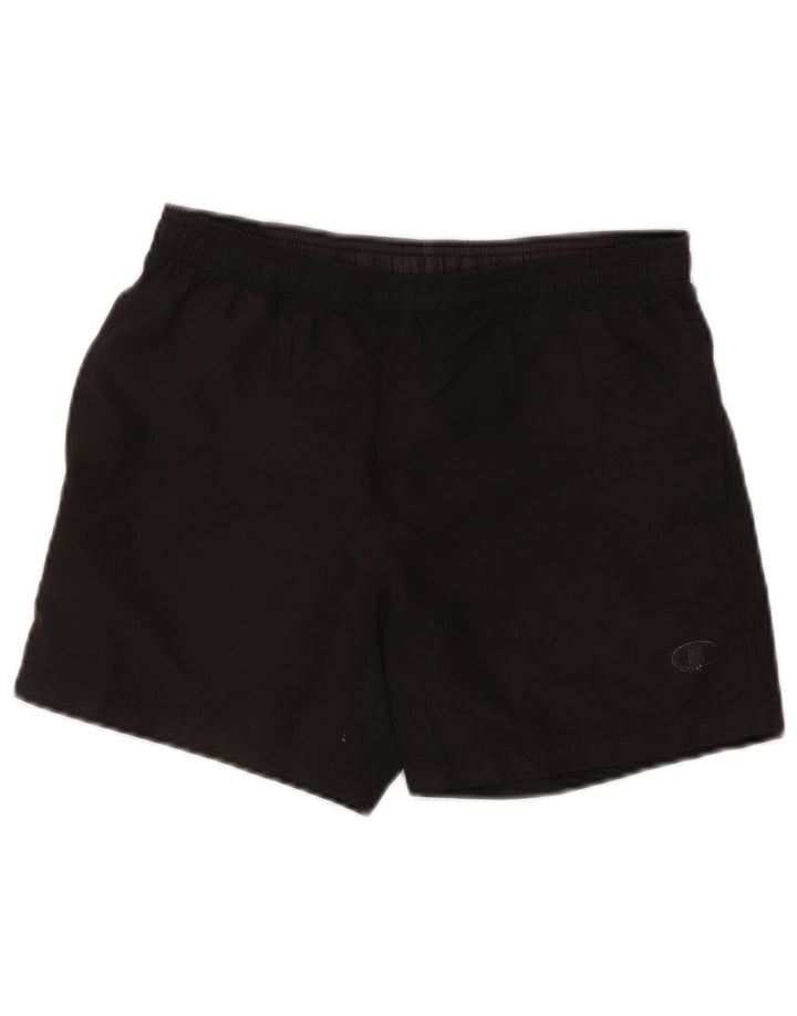 Champion Damen Sportshorts UK 8 Small Schwarz Polyester