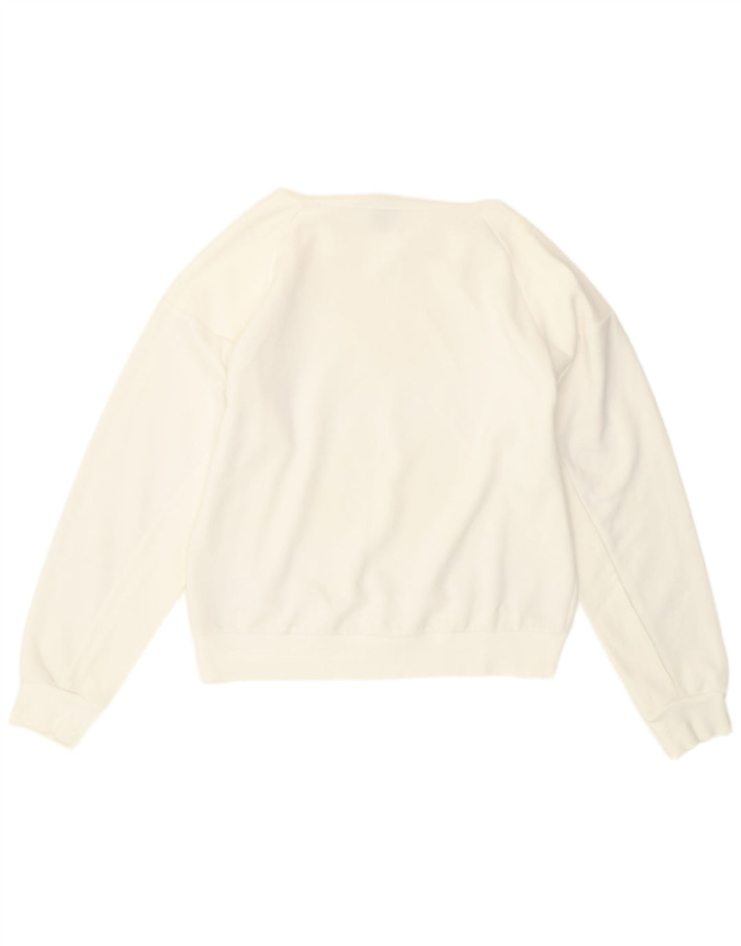Puma Damen Loose Fit Sweatshirt Pullover UK 10 Small Weiß