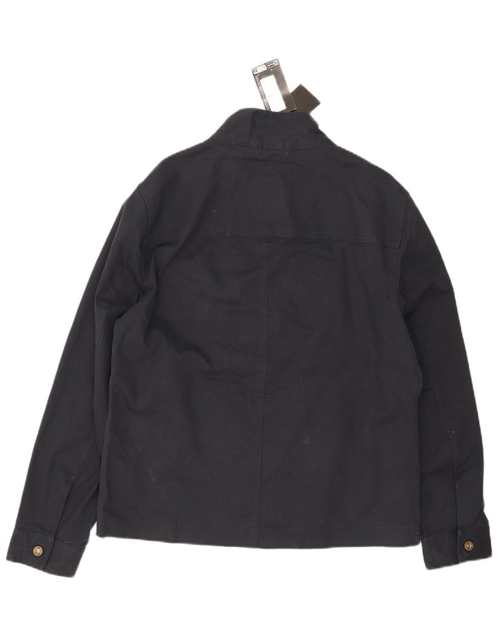 Marks & Spencer Herren Utility-Jacke UK 40 Large Marineblau