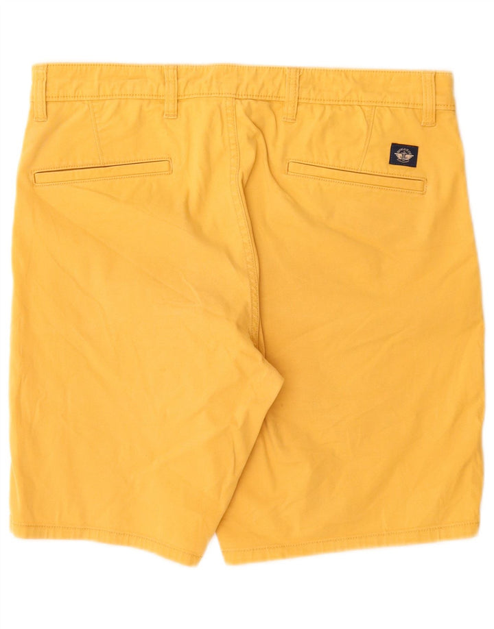 Dockers Herren Chinoshorts W31 mittelgelbe Baumwolle