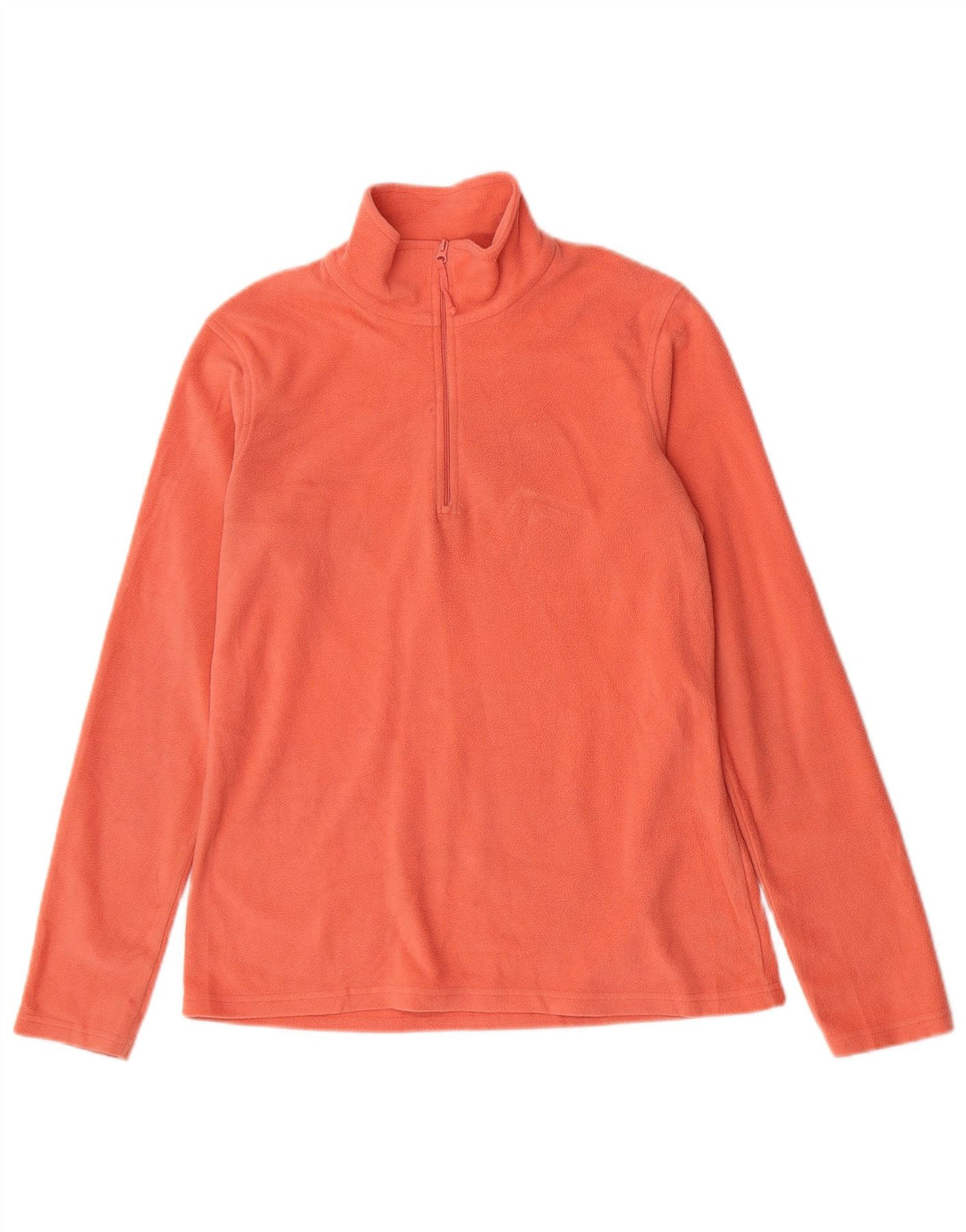 Mountain Warehouse Damen-Fleecepullover mit Reißverschluss am Kragen, UK 14, Mittelrosa