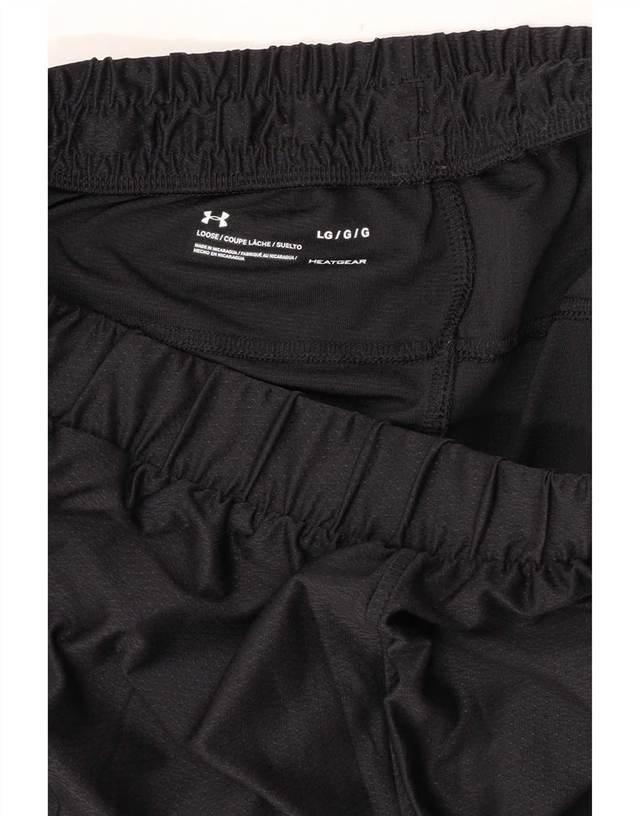 Under Armour Herren Sportshorts Large Schwarz
