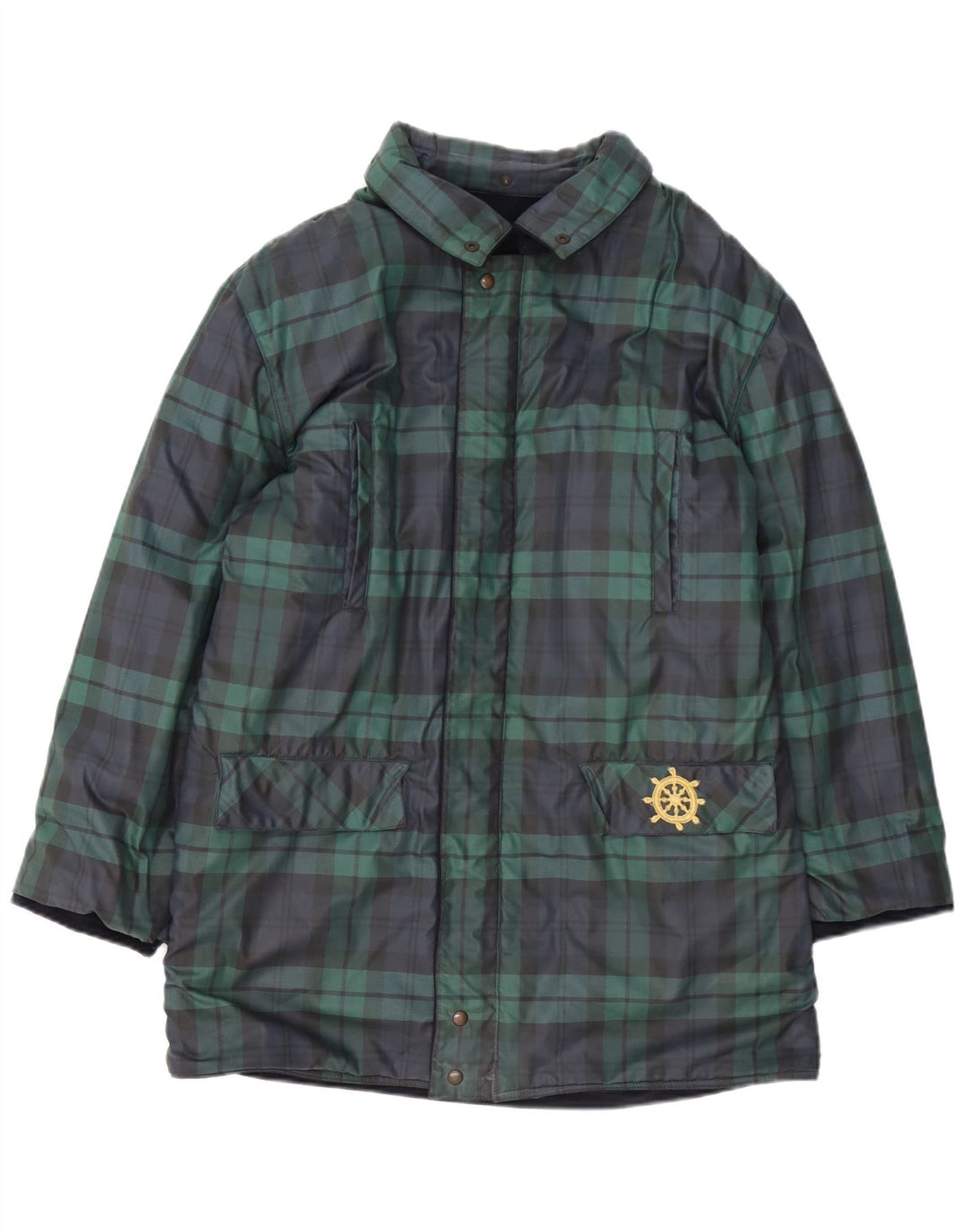 Navigare Herren Wendemantel UK 40 Large Marineblau