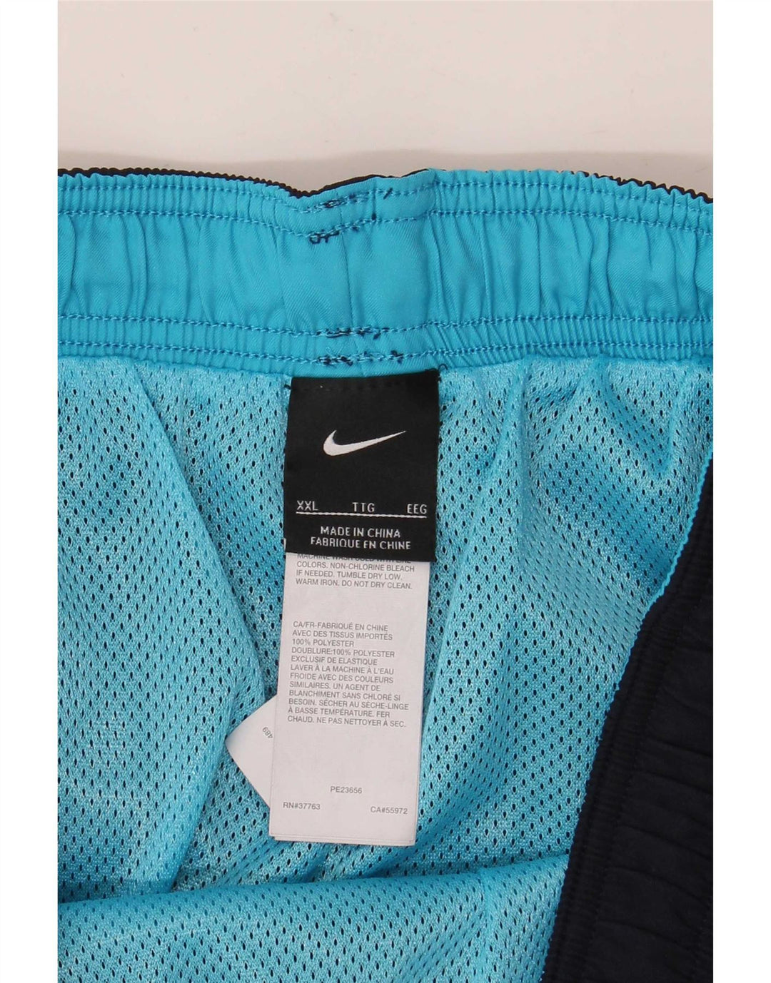 Nike Herren Badeshorts 2XL Marineblau Polyester