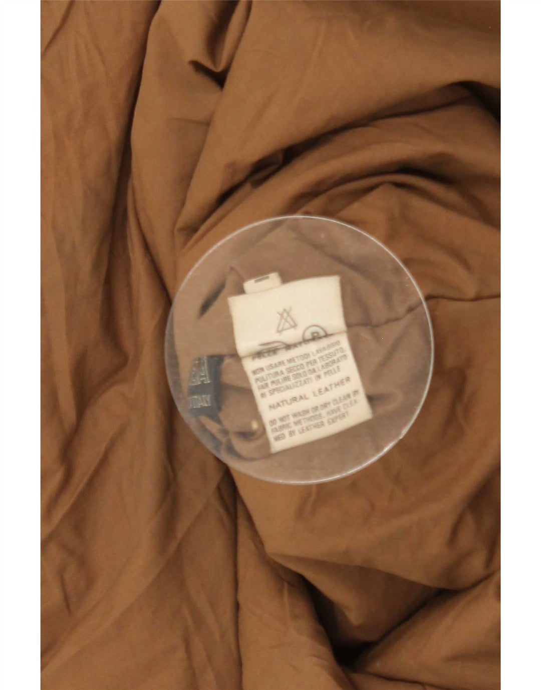 Casa Veneta Herren Ledermantel IT 52 XL Beige