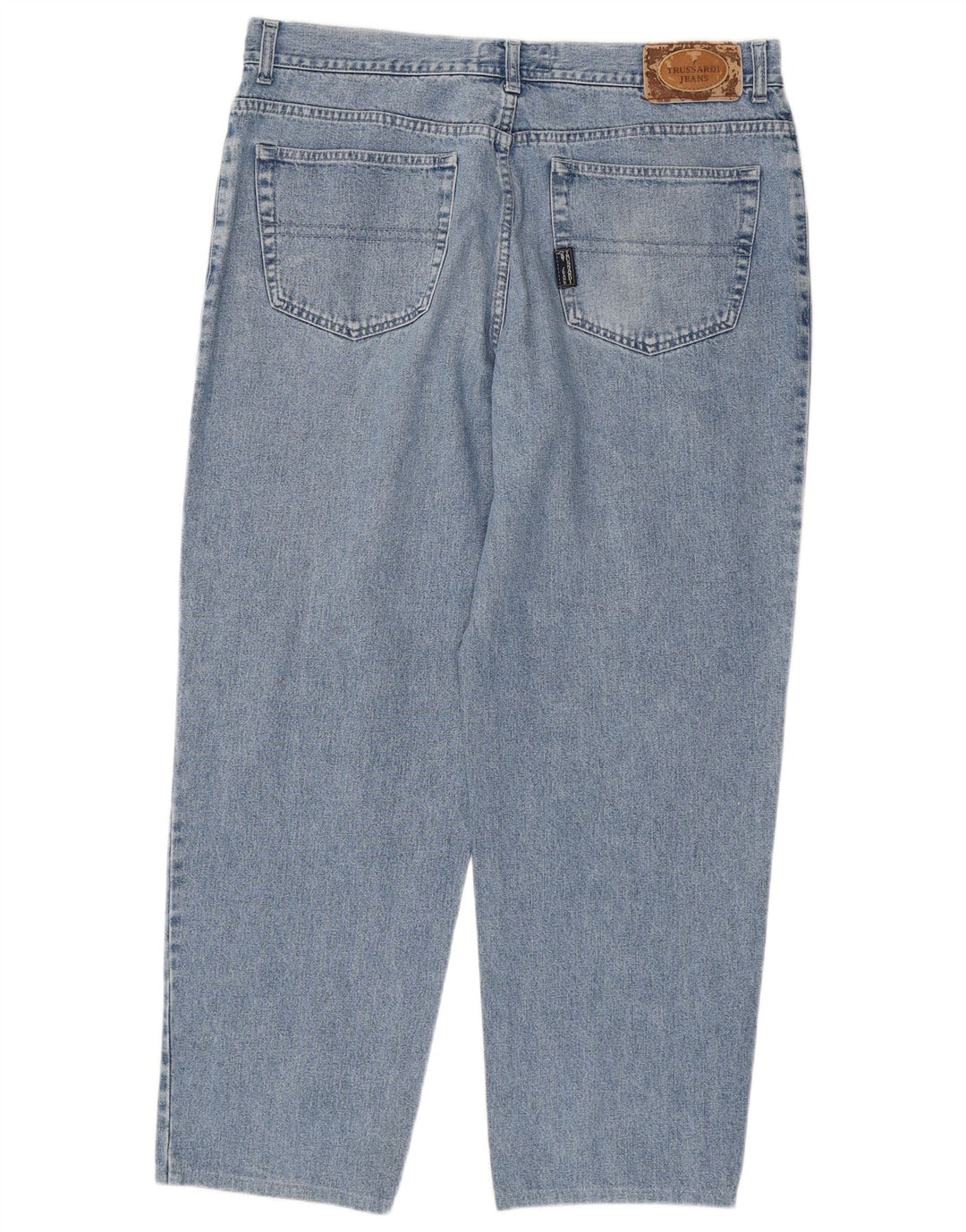 TRUSSARDI Herren Tapered Jeans IT 56 3XL W42 L31 Blaue Baumwolle