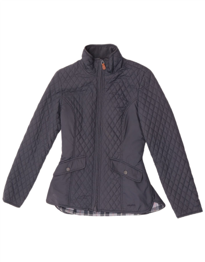 Musto Damen Steppjacke UK 8 Small Marineblau Polyester