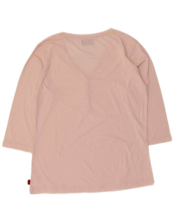 Kappa Damen Top 3/4 Ärmel UK 20 2XL Rosa