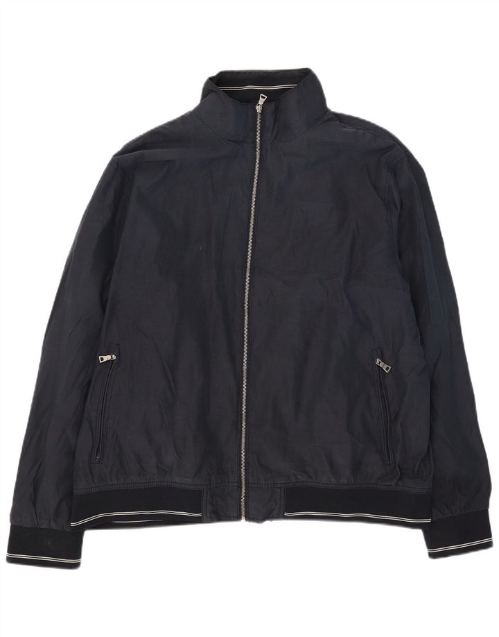 Marks & Spencer Herren Bomberjacke UK 44 2XL Marineblau Polyester