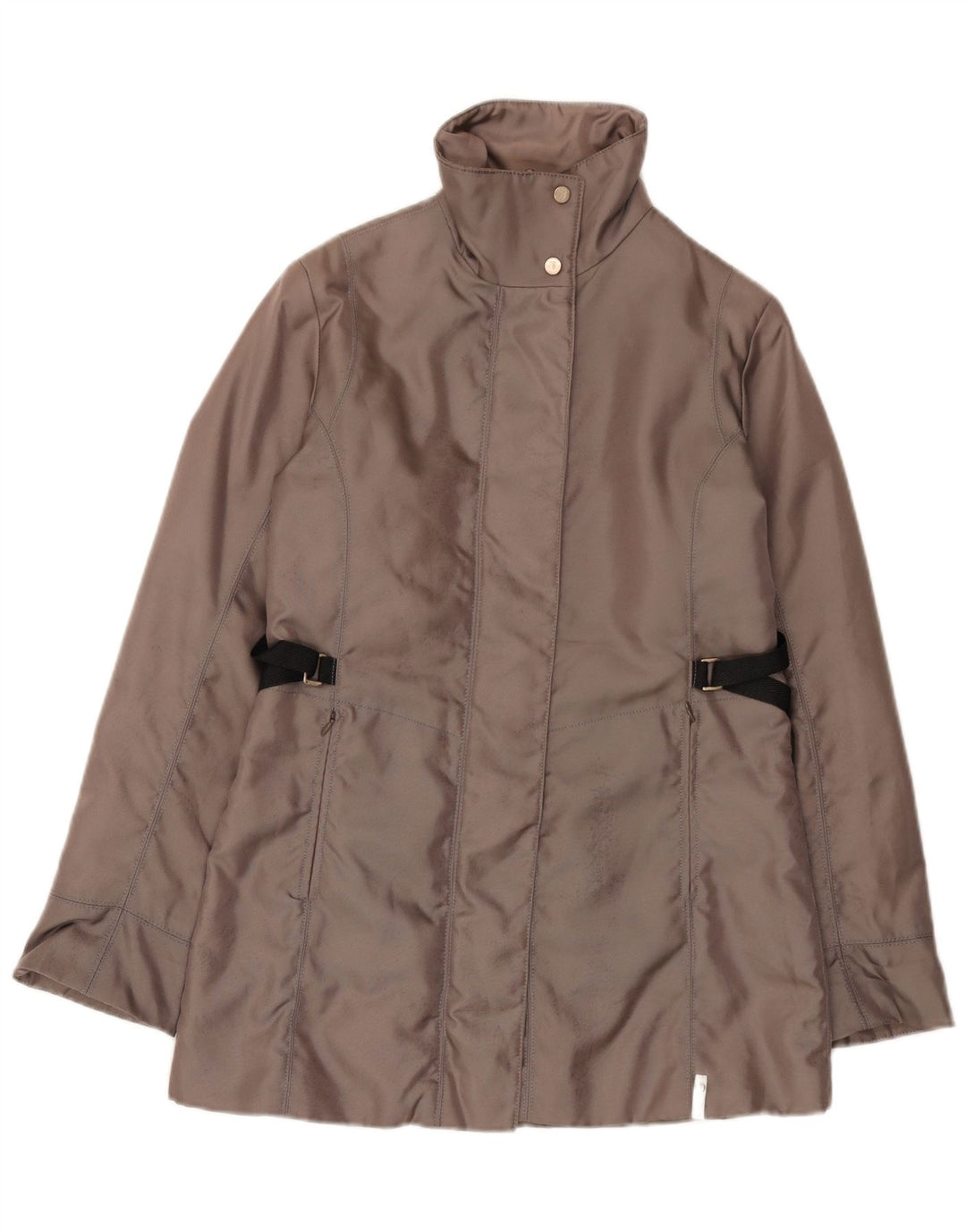 Trussardi Damen Windjacke IT 42 Mittelgrau