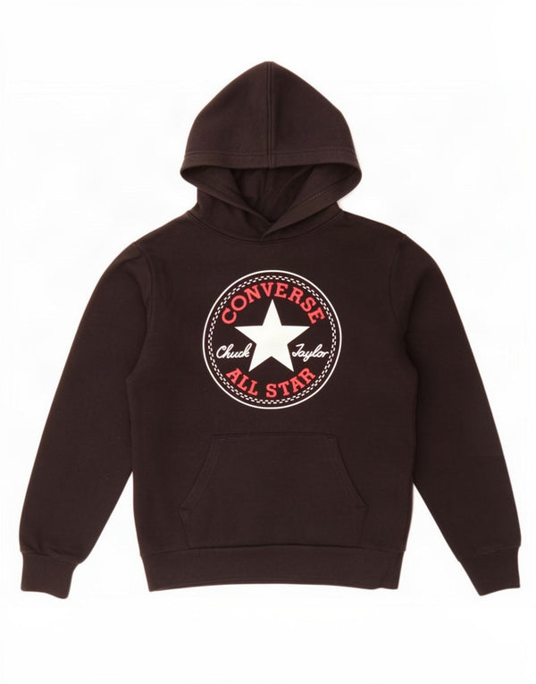 Converse Chuck Taylor Grafik-Kapuzenpullover für Jungen, 12–13 Jahre, Größe L, Schwarz