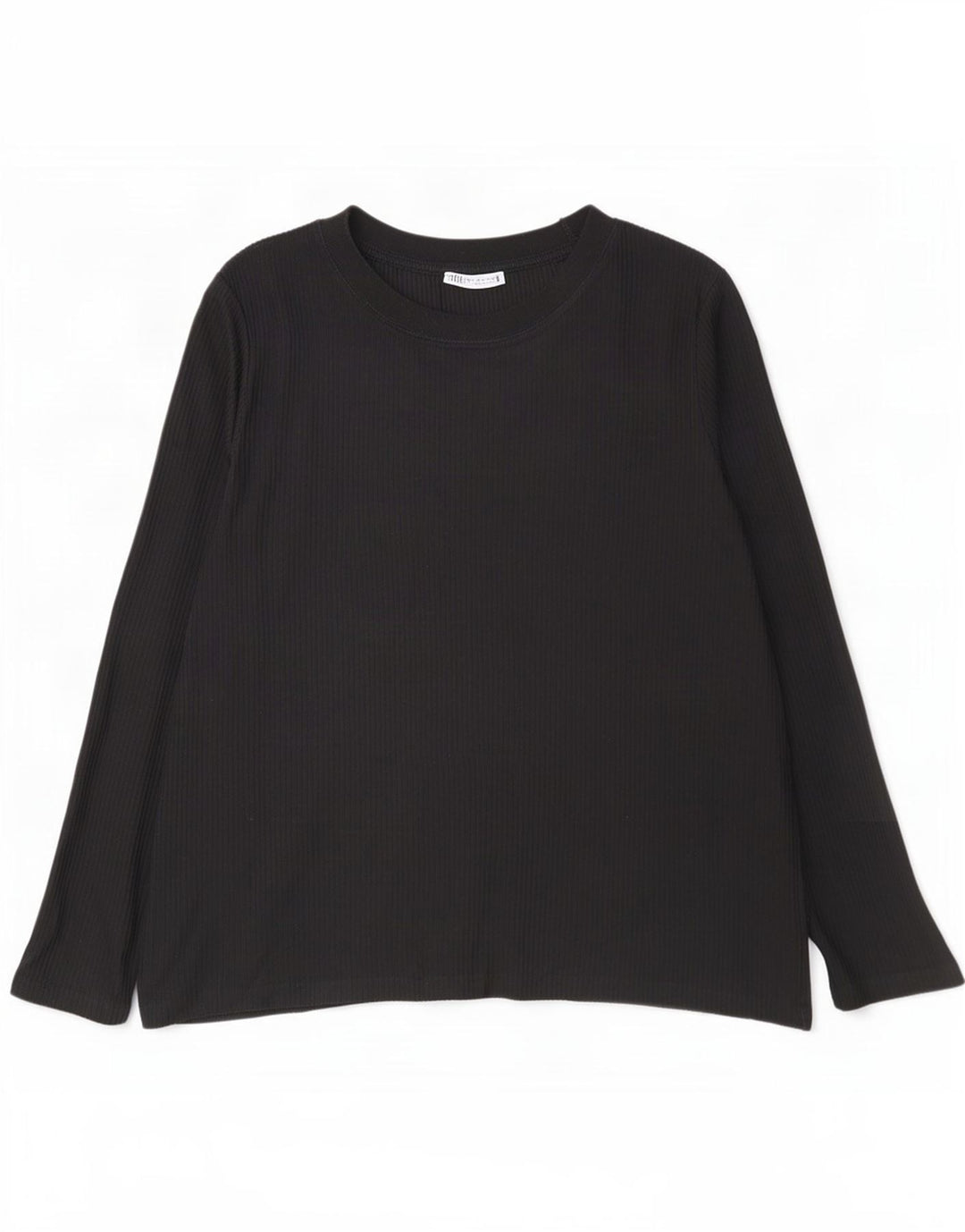 Zara Herren Top Langarm XL Schwarz
