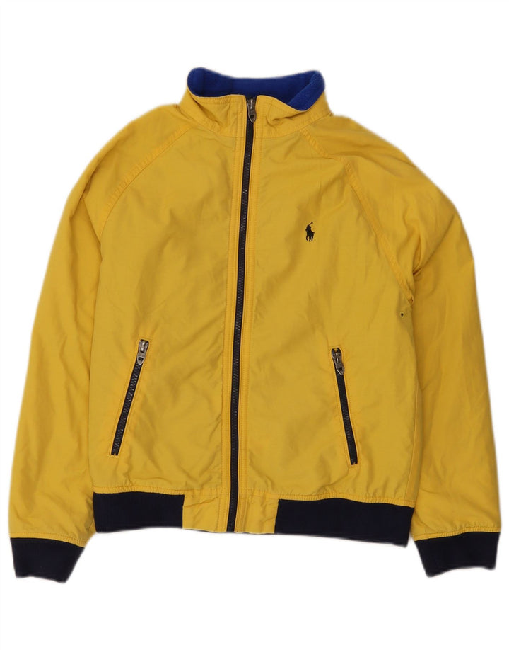 Polo Ralph Lauren Bomberjacke für Jungen, 10–11 Jahre, Mittelgelb, Farbblock