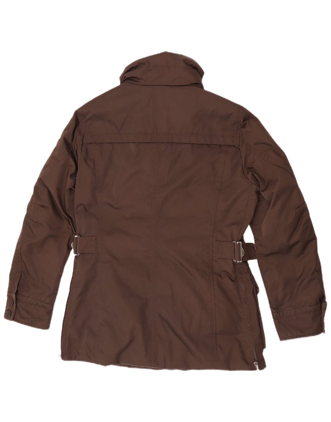 PEUTEREY Herren Parka Jacke UK 38 Mittelbraunes Polyester