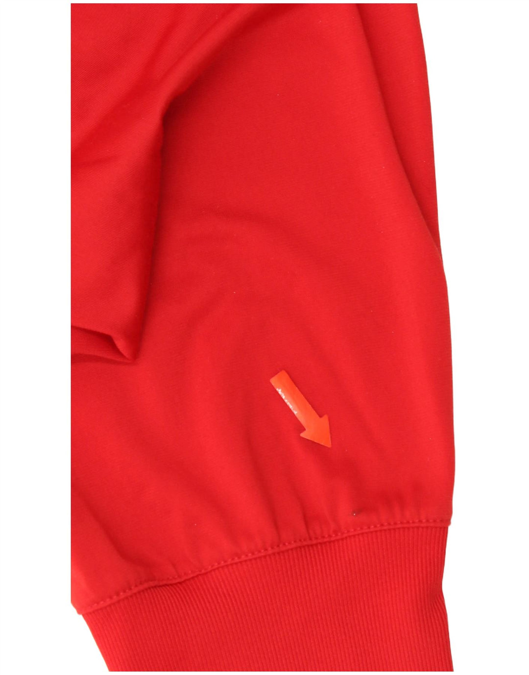 Nike Herren-Trainingsanzug-Top-Jacke, großes rotes Polyester