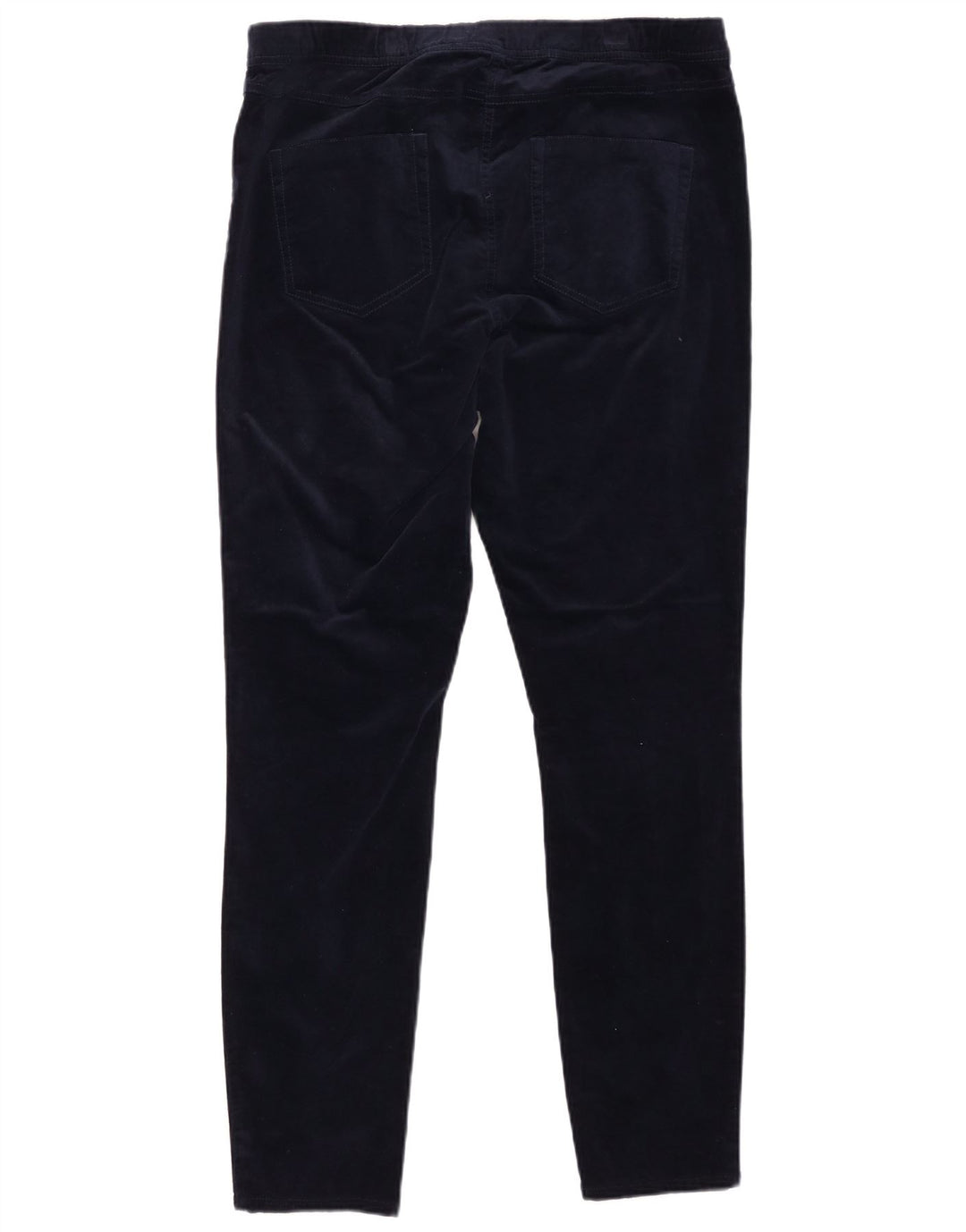 WHITE STUFF Damen-Freizeithose aus Samt, UK 46, Größe L, W32, L30, Marineblau