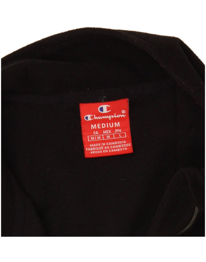 CHAMPION Damen Fleecejacke UK 14 Medium Schwarz