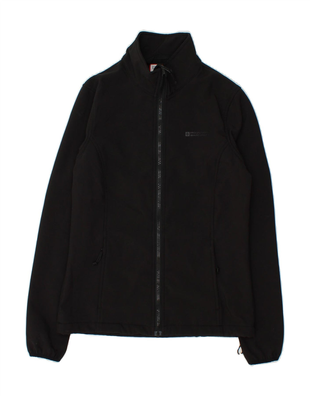 MOUNTAIN WAREHOUSE Womens Tracksuit Top Jacket UK 8 Small Black Polyester | Vintage Mountain Warehouse | Thrift | Second-Hand Mountain Warehouse | Used Clothing | Messina Hembry 