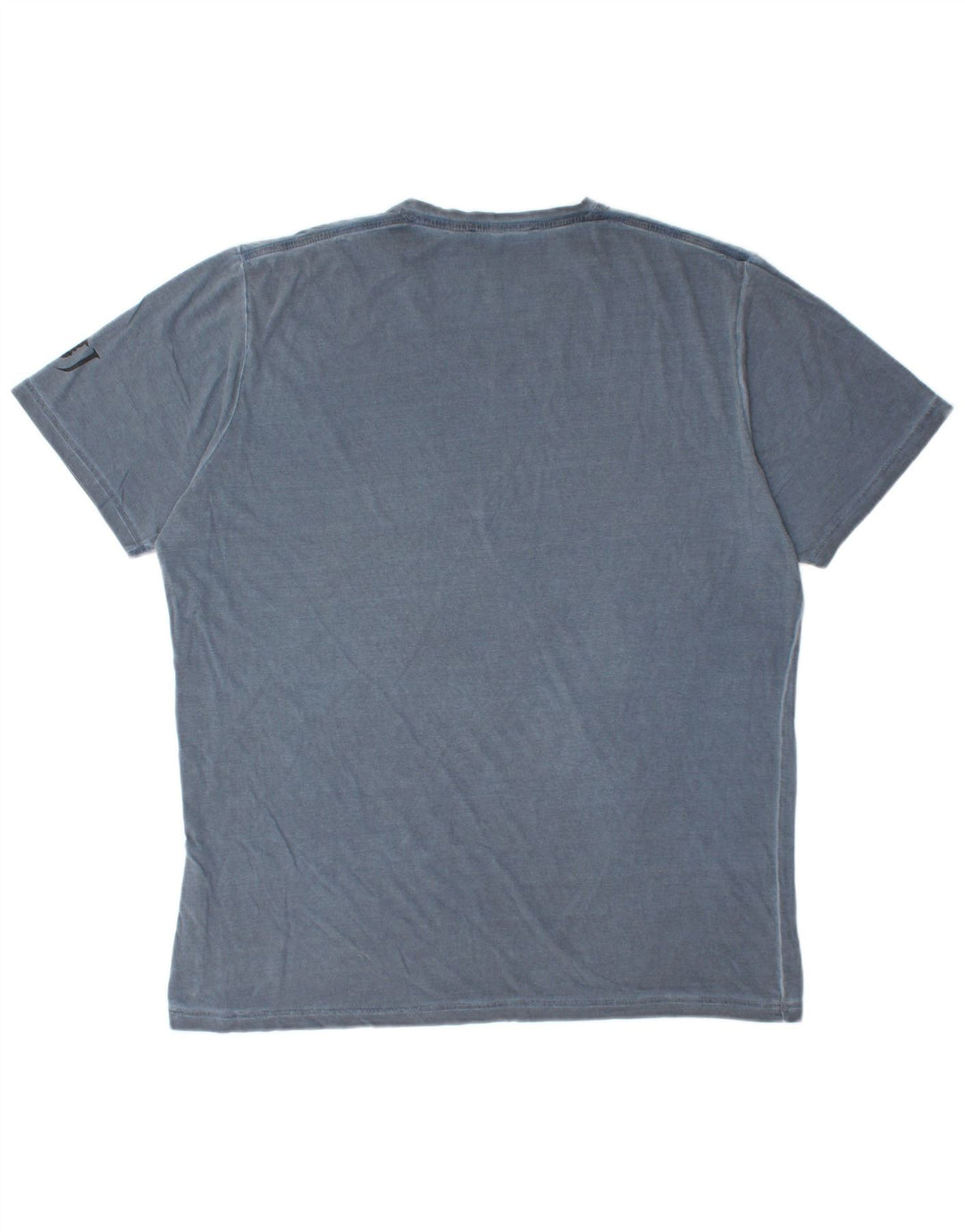 Trussardi Jeans Herren T-Shirt Top 2XL Blau Baumwolle