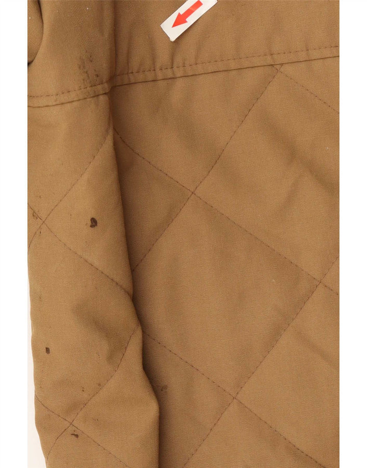 Vintage Herren Bomberjacke UK 36 Small Beige