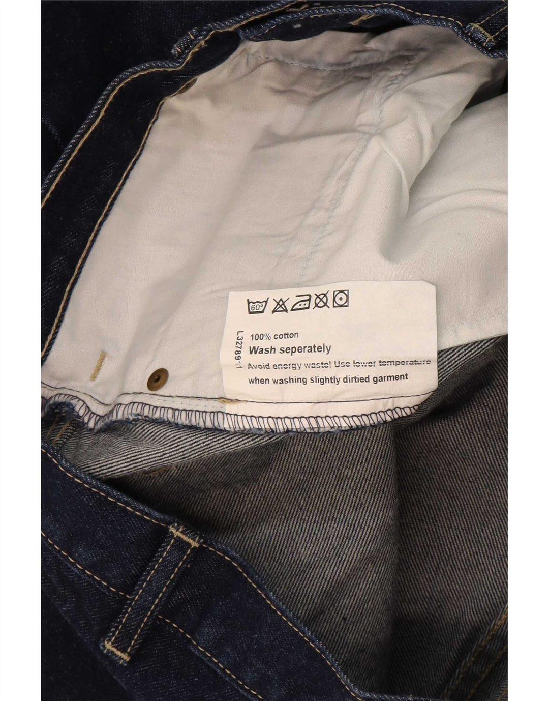 Blaklader Herren Straight Jeans W34 L32 Marineblau Baumwolle