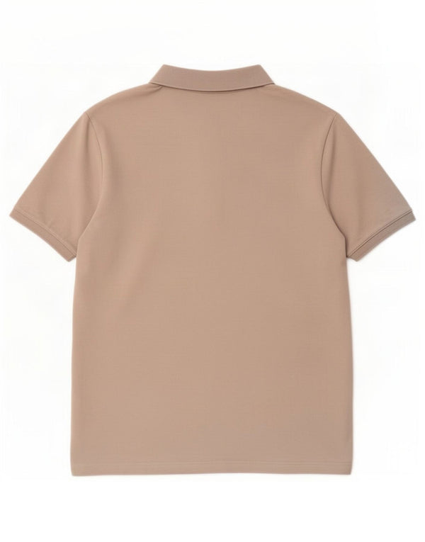 Calvin Klein Herren Slim Fit Poloshirt 2XL Beige Baumwolle