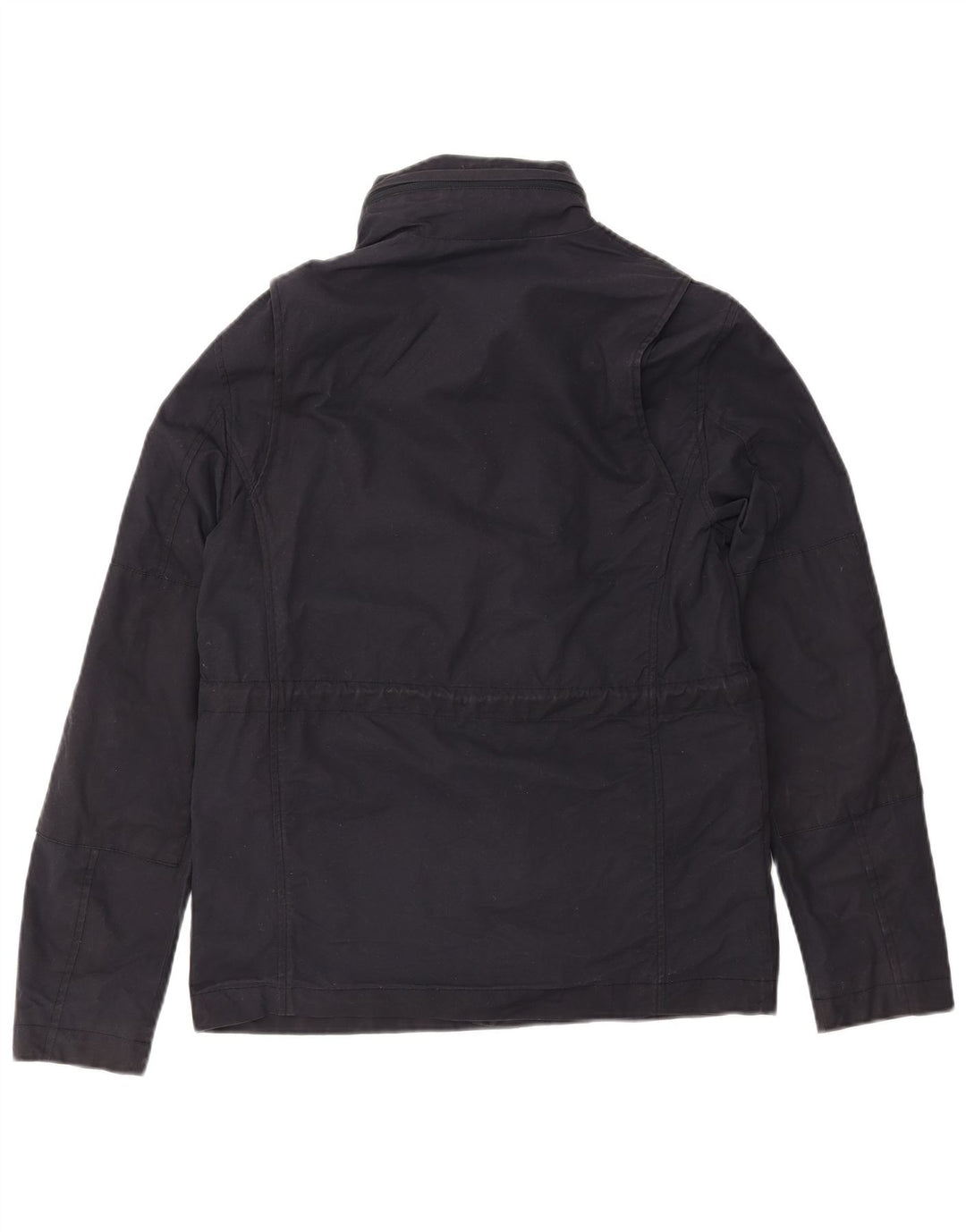 FRED PERRY Herren-Windjacke mit Kapuze, UK 36, Größe S, marineblau, Baumwolle