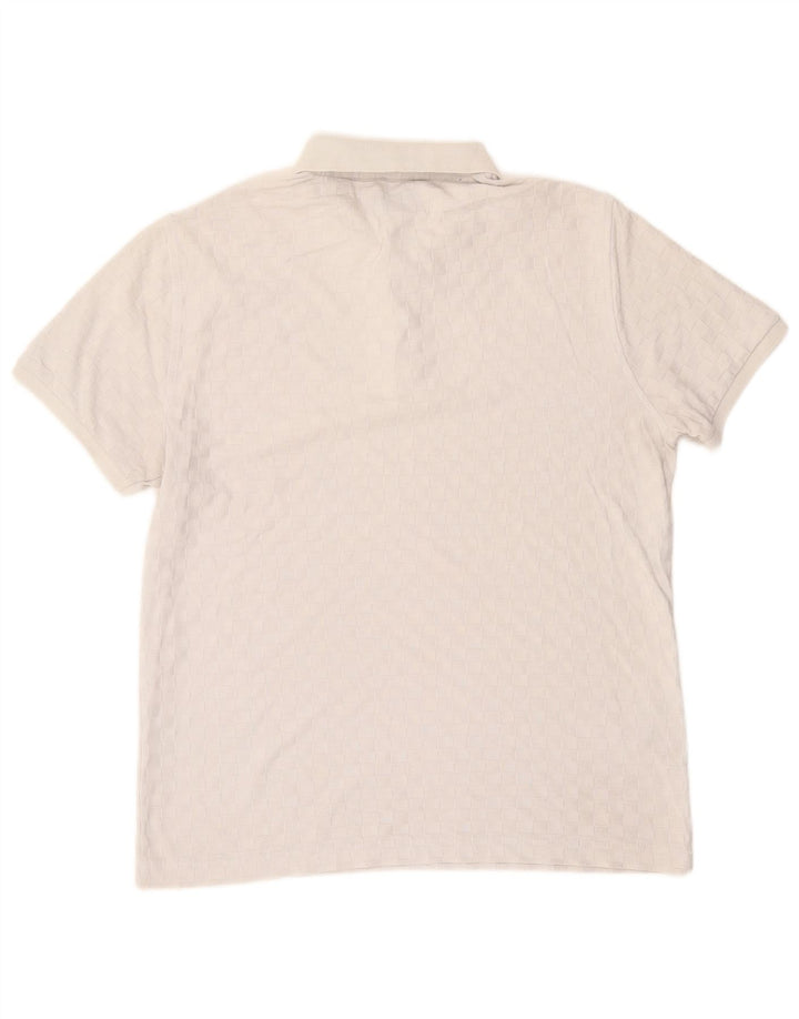 Penguin Herren-Poloshirt aus mittelgrauer Baumwolle