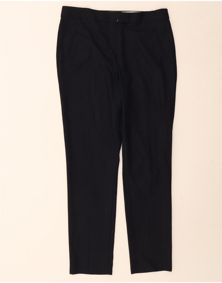 Marks & Spencer Damen Chinohose UK 12 M W32 L30 Marineblau