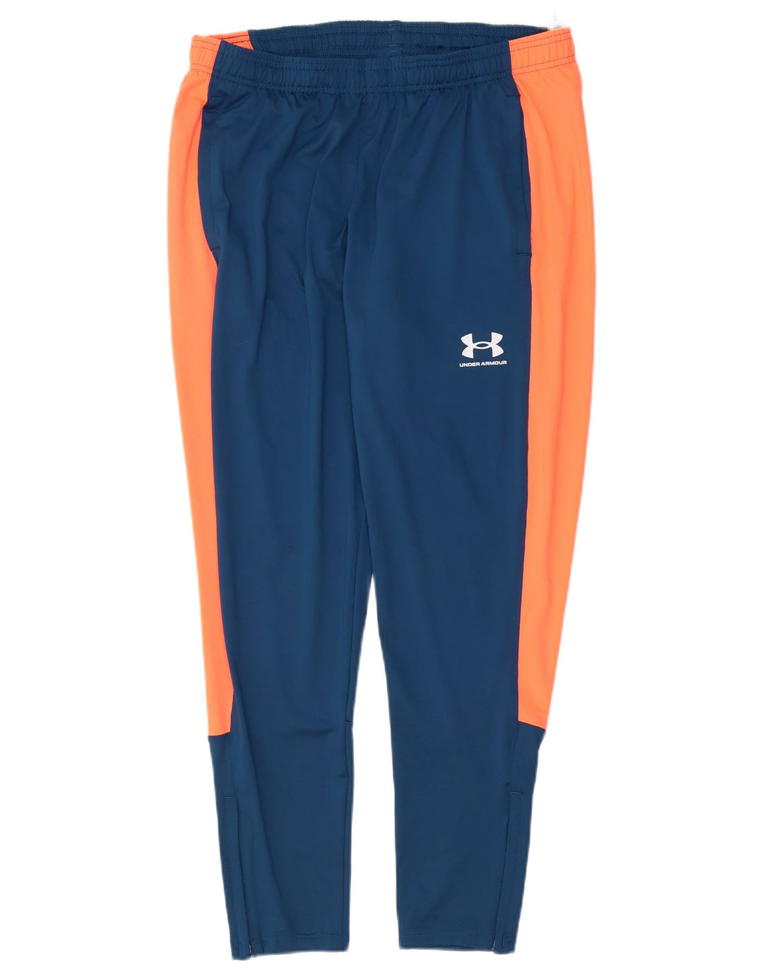 UNDER ARMOUR Herren-Trainingshose XL, blaues Colourblock-Polyester