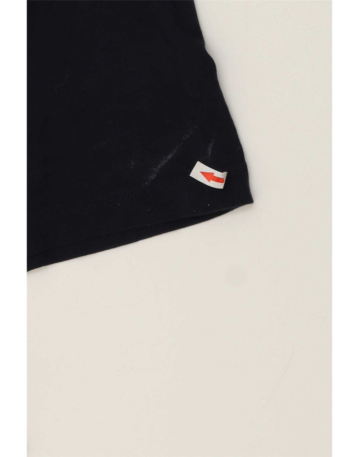 Gant Herren-Top, langärmelig, XL, Marineblau, Baumwolle