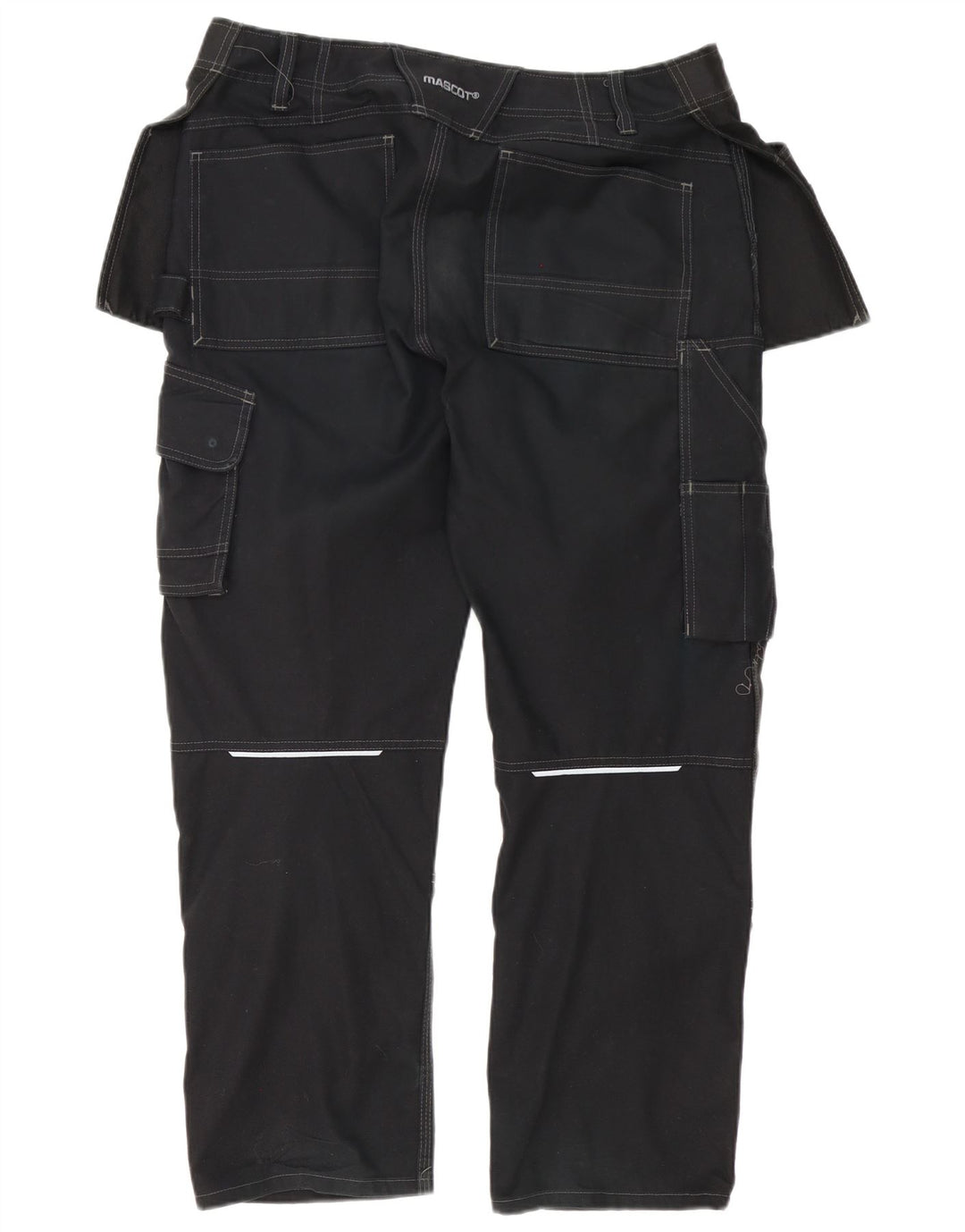 Mascot Herren-Cargohose, gerade, W36,5 L30, Schwarz, Polyester