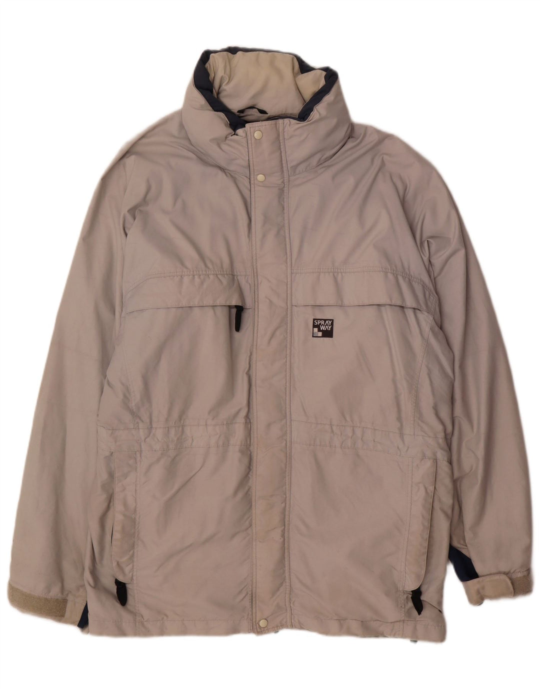 Sprayway Herren-Windbreaker-Jacke, UK 42, XL, Grau, Polyester
