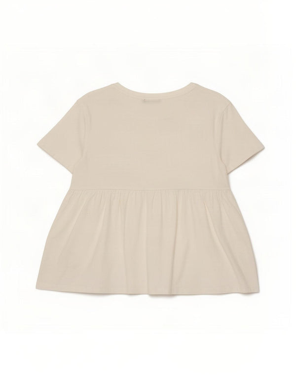 Zara Damen Bluse Top UK 10 Small Weiß