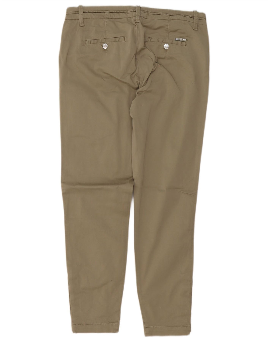 Liu Jo Damen Slim Freizeithose W28 L27 Khaki