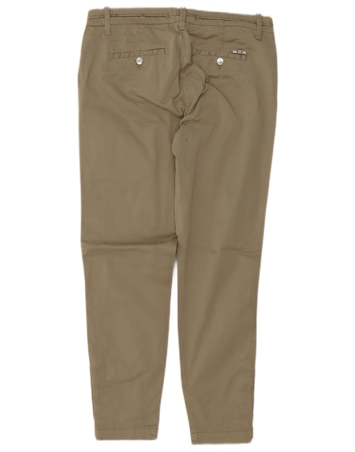 Liu Jo Damen Slim Freizeithose W28 L27 Khaki
