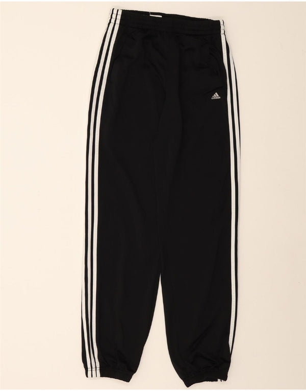 ADIDAS Jungen-Trainingshose, Jogginghose, 15–16 Jahre, schwarzes Polyester