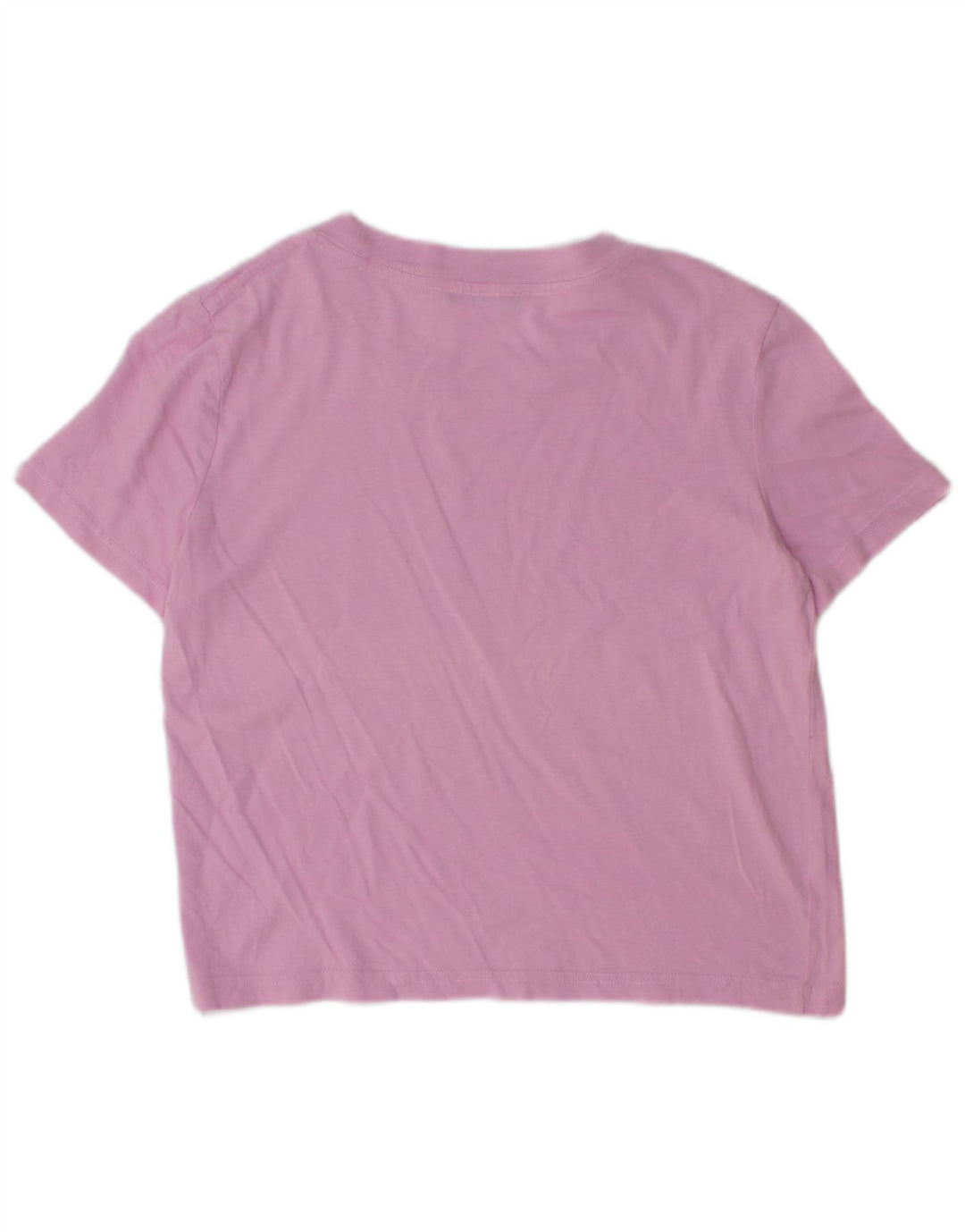 Zara Damen Crop T-Shirt Top UK 10 Small Pink