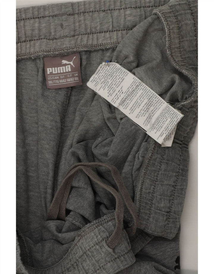 PUMA Herren Graphic Sport Shorts 2XL Grau Baumwolle
